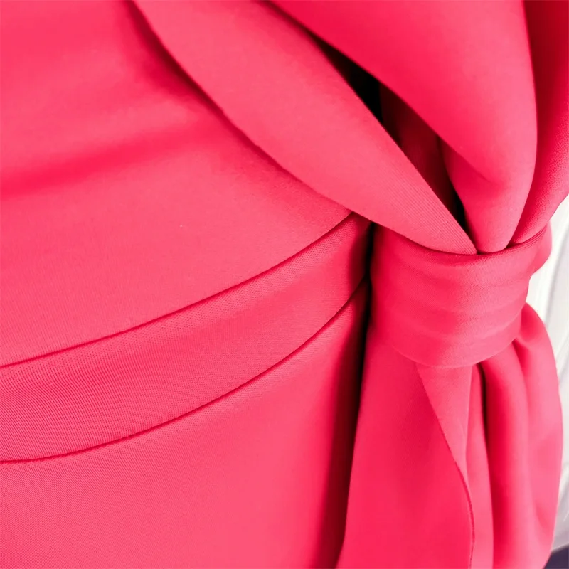 Женские платья с открытыми плечами для рождественской вечеринки красный