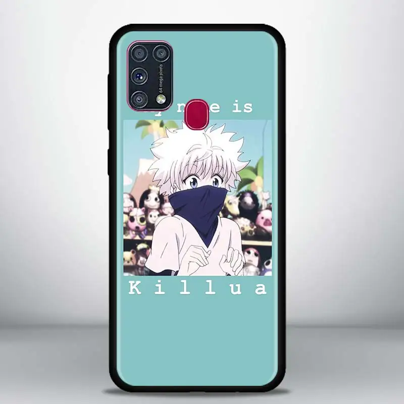 

Anime Hunter X Hunter Phone Case For Samsung Galaxy M51 M31 M30s M31s M21 M11 M01 A7 A9 F41 Prime Soft Cover TPU Capa Shell