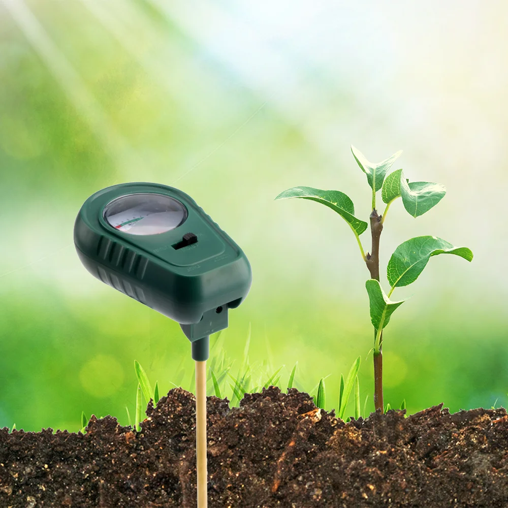 Датчик влажности почвы 3 в 1 измеритель PH металлический зонд Анализатор воды для