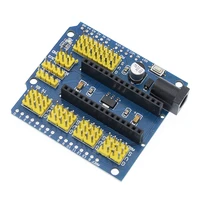 nano io io expansion sensor shield module for arduino uno r3 nano v3 0 3 0 controller compatible board i2c pwm interface 3 3v