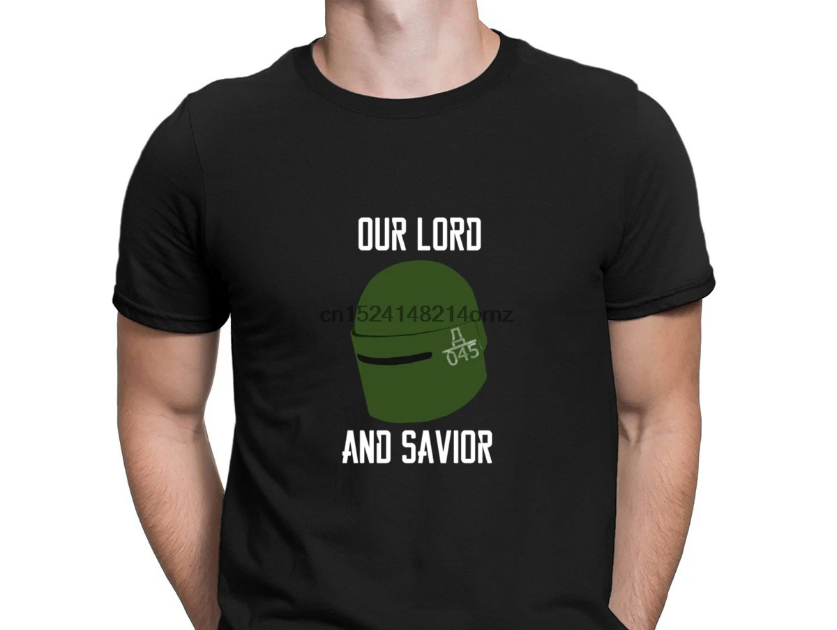 Модная мужская футболка с принтом Tachanka наш властелин и Спаситель Весенняя для