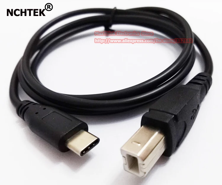 Кабель с разъемом типа C папа USB B Дата кабель для OTG смартфона Android планшет
