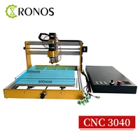 cnc router 3040 3 axis engraving carving laserspindle 2 in 1 milling machine equip with new multifunction grbl control box
