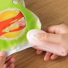 Foxi мини-герметик ручной держатель, электрическая машина для запечатывания закусок, герметичная упаковка пластиковыхпищевых пакетов, случайный цвет