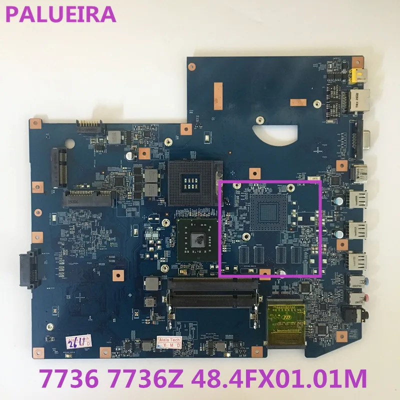 Материнская плата для ноутбука PALUBEIRA MBPJB01001 MB.PJB01.001 для Acer 7736 7736Z JV71-MV 09242-1M 48.4FX01.01M.