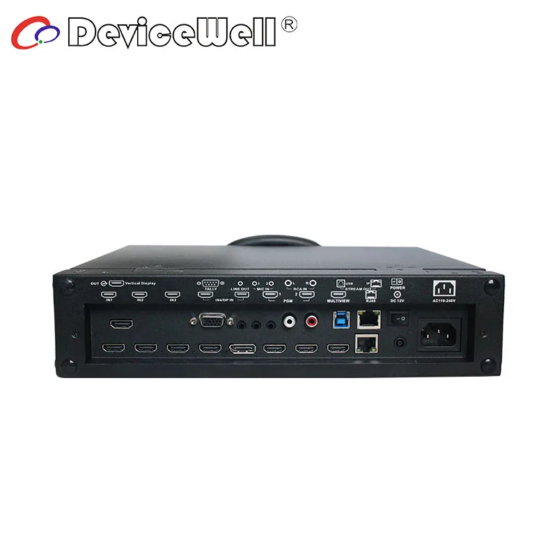 DeviceWell HDS9105C Портативный видео коммутатор с 11 6 дюймовым монитором HDMI кабель