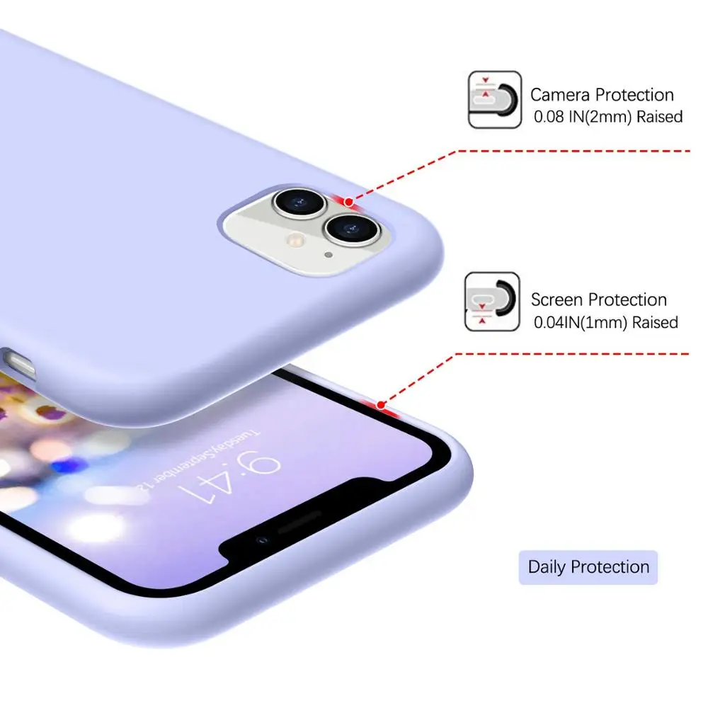 Жидкий силиконовый чехол для Apple iPhone 11 Pro Max X XS XR 8 Plus 7 6 6S SE 2020 SE2 телефона с