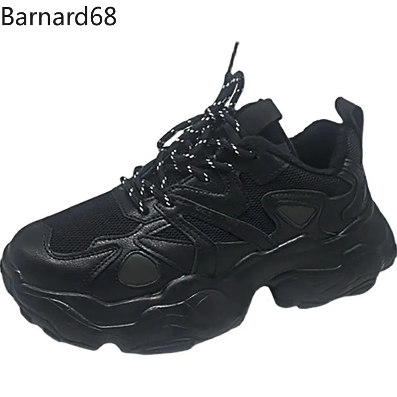 

winter Plus cashmere warm Vulcanized shoes Retro Casual Platform shoes Women's outdoor black beige Lightweight Breathable Boots