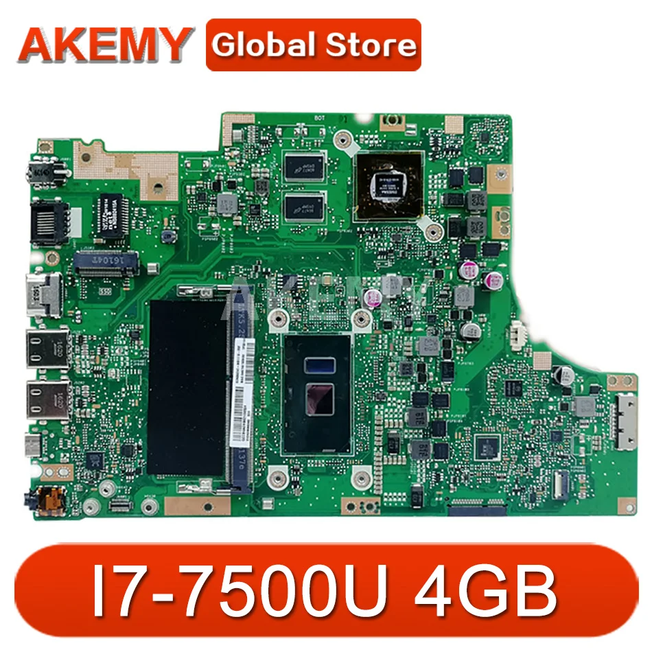 

Новая материнская плата Akemy TP501UQ для ASUS VivoBook TP501UQK TP501UQ TP501UB TP501U материнская плата протестирована OK I7-7500U GeForce 940MX GPU