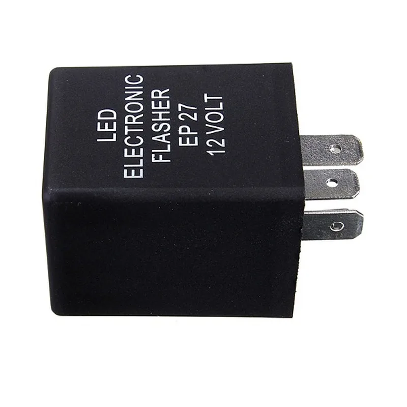 5 pins Universal 12V Car LED Flasher Relay EP27 Electronic Turn Signal Light Blinker Accessories | Автомобили и мотоциклы