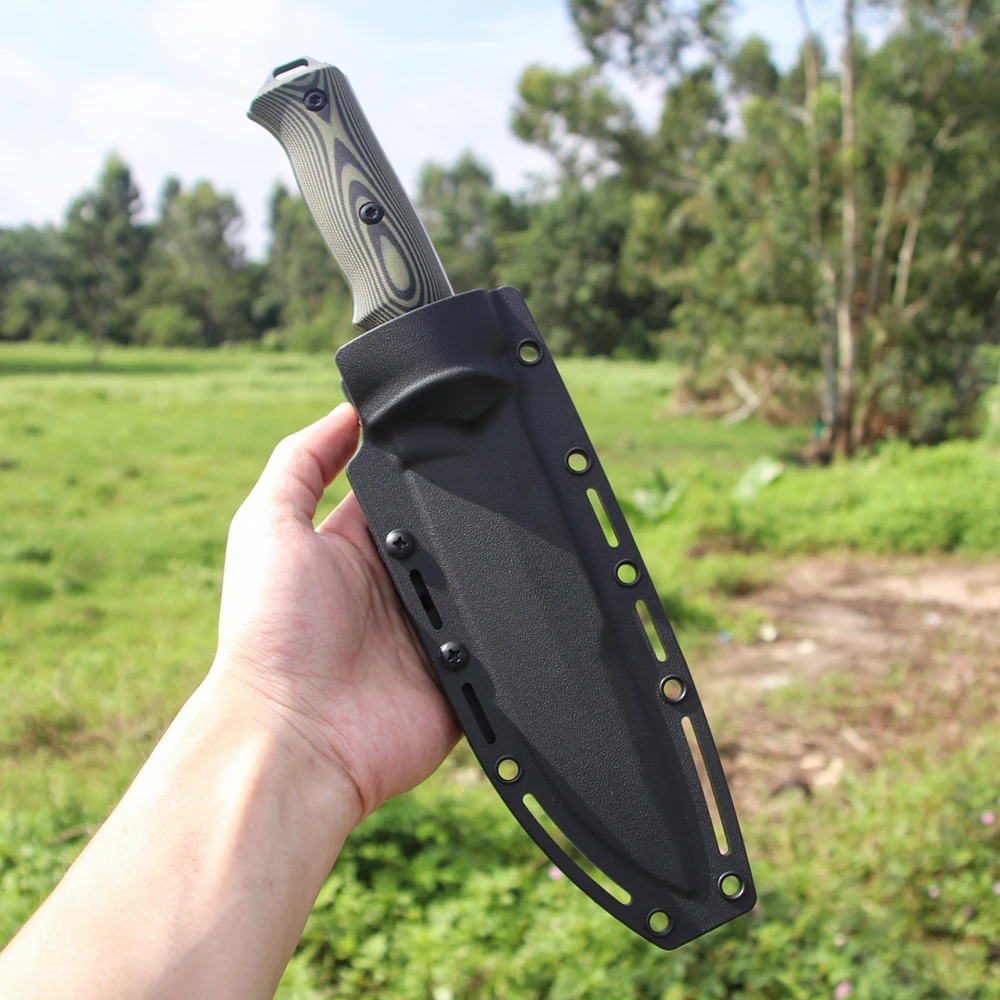 Охотничий нож с G10 рукояткой из стали DC53 | Инструменты