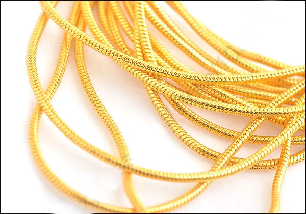 

Wholesale 10PCS Necklace 16-30" Yellow Gold Filled Chain Snake Chain For Pendant With Lobster Clasps Woman Jewelry Gift