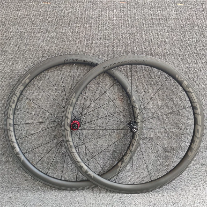 Венфор SLCarbon Road Bike Wheel прямой тягой с низким сопротивлением керамическая ступица