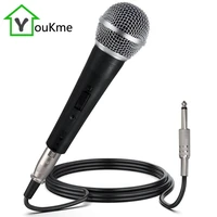 microphone professional dynamic vocal mic moving coil dynamic cardioid unidirectional handheld microphone with onoff switch