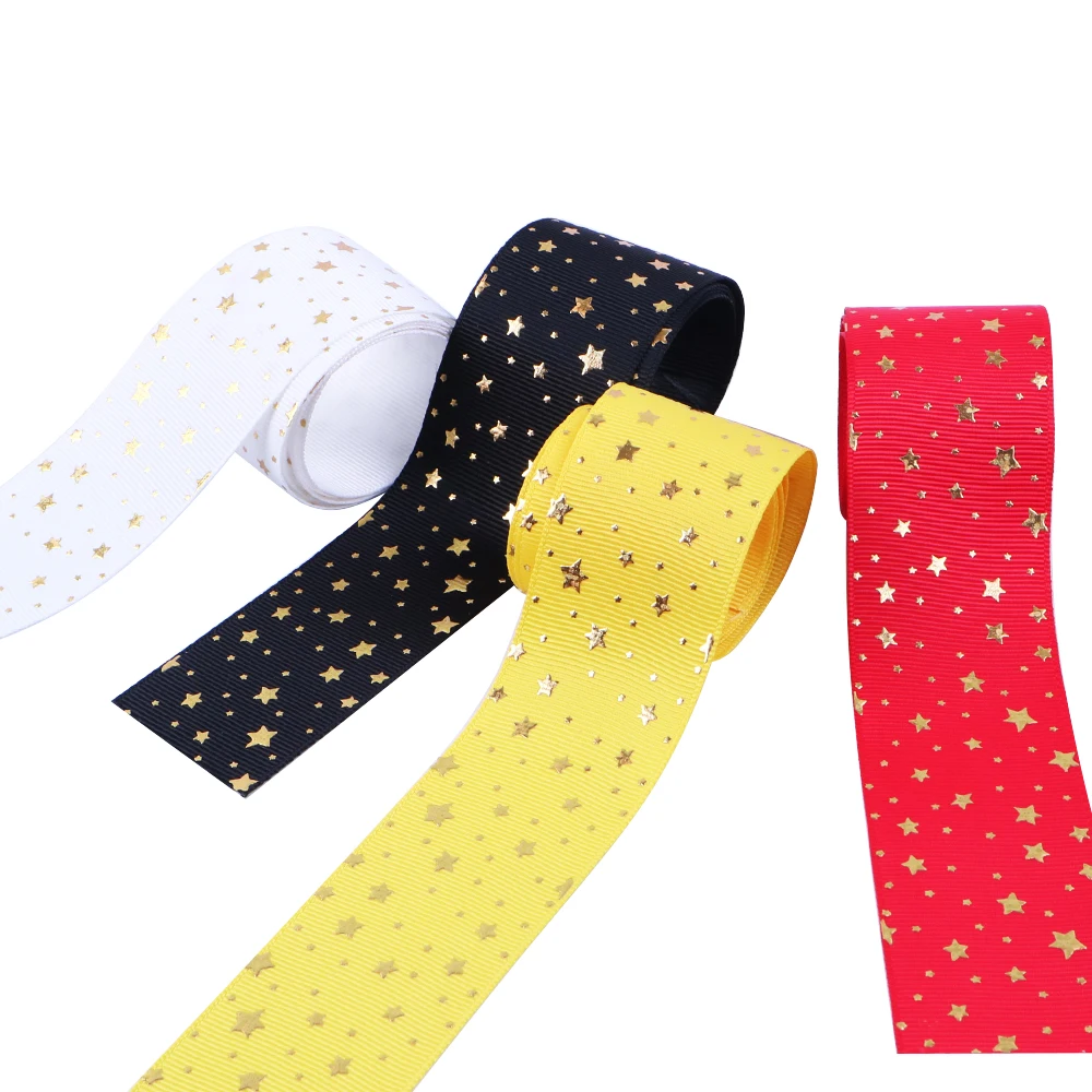 Аксессуары Давида 3 '❵ мм 50 ярдов/рулон мультфильм сердце печать Grosgrain лента
