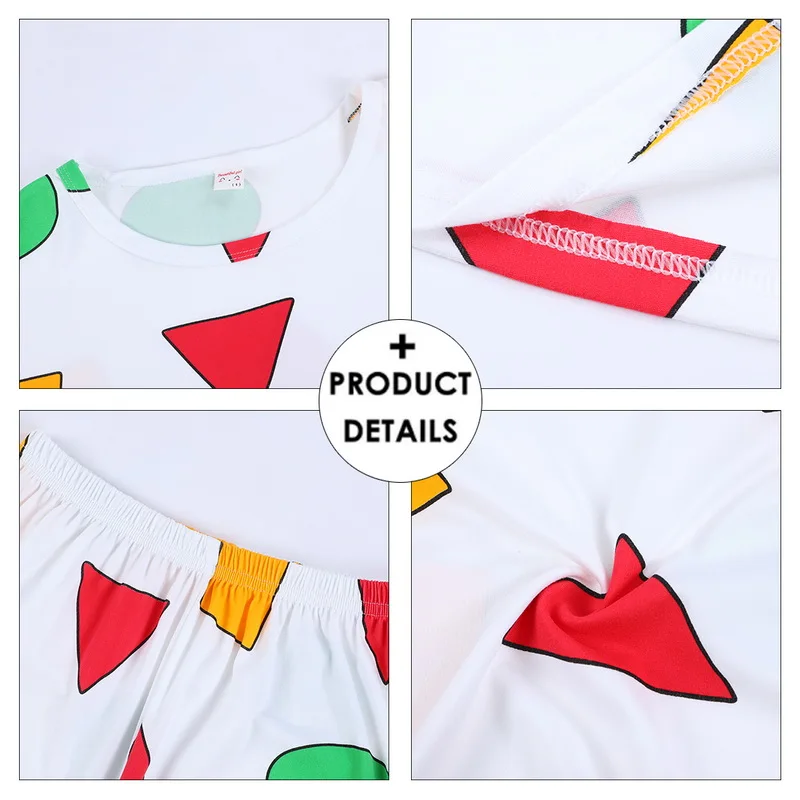 

WENYUJH Summer Pijamas Japanese Pyjamas Sleepwear Cotton Pajamas Set Pijama Mujer Short Sleeve Homewear Anime Nightgown Party