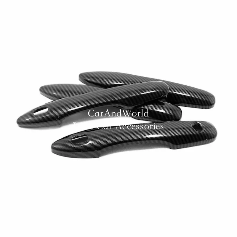 Внешняя дверная ручка зеркальная крышка рамка для отделки панели Toyota Corolla 2019 2020 |