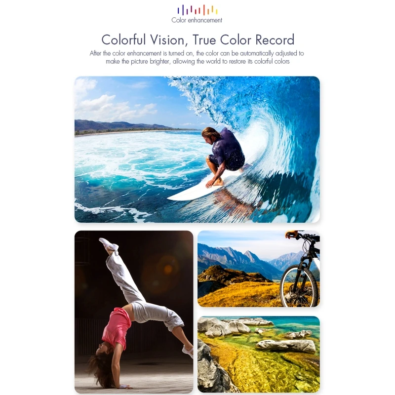 

4K 60fps Wifi Action Camera Waterproof Underwater Helmet 2.0 Inch LCD Touch Screen Remote Control Video Recording Cameras