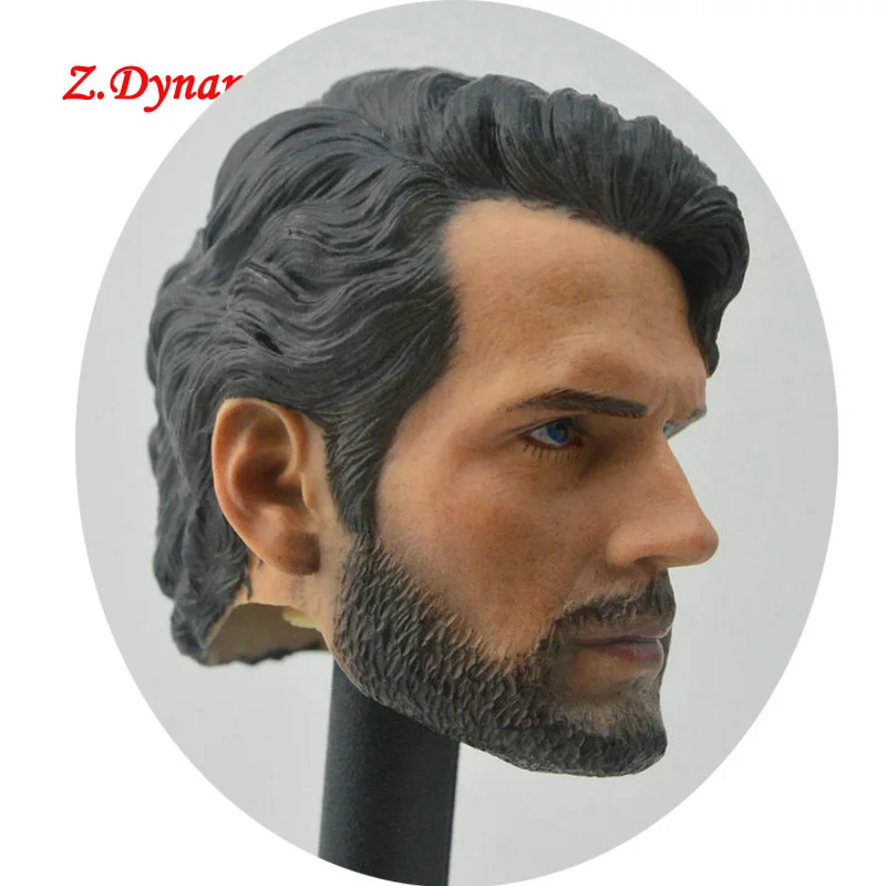 

Jiaou doll 1/6 Scale Male Head Sculpt Beard Henry Cavill head carving model for 12“ TBLeague Muscular strong Body Hot sale Toys