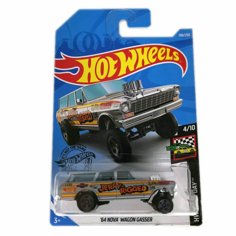 2020-174 горячие колеса автомобиль 1/64 64 CHEVROLET NOVA вагон гассер коллекция