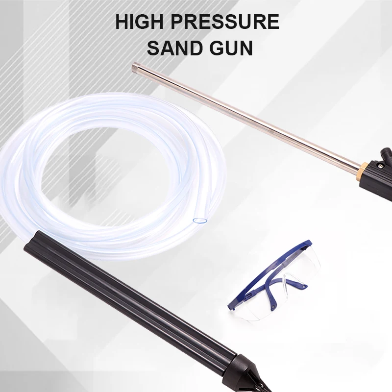 Портативный Пескоструйный Аппарат комплект для пескоструйной обработки моек