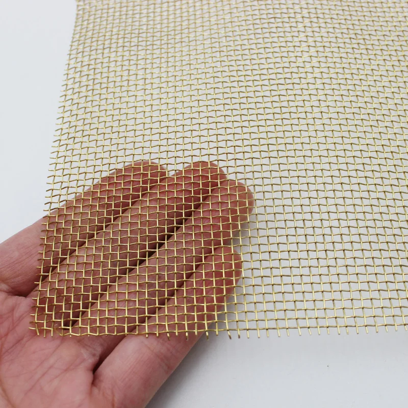 Латунная плетеная проволочная сетка 20 0 2 мм проволока 1 м x 5 лист | Инструменты