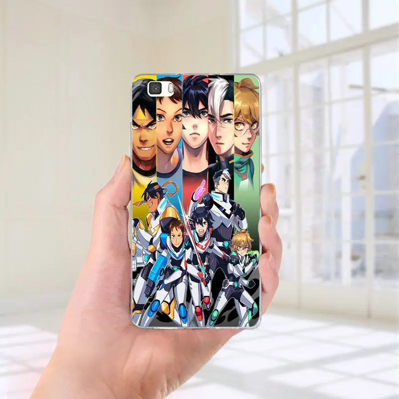 Voltrons Legendary Defender Мягкий ТПУ Прозрачный мобильный телефон чехол для Huawei P8 P9 P10 P20 P30