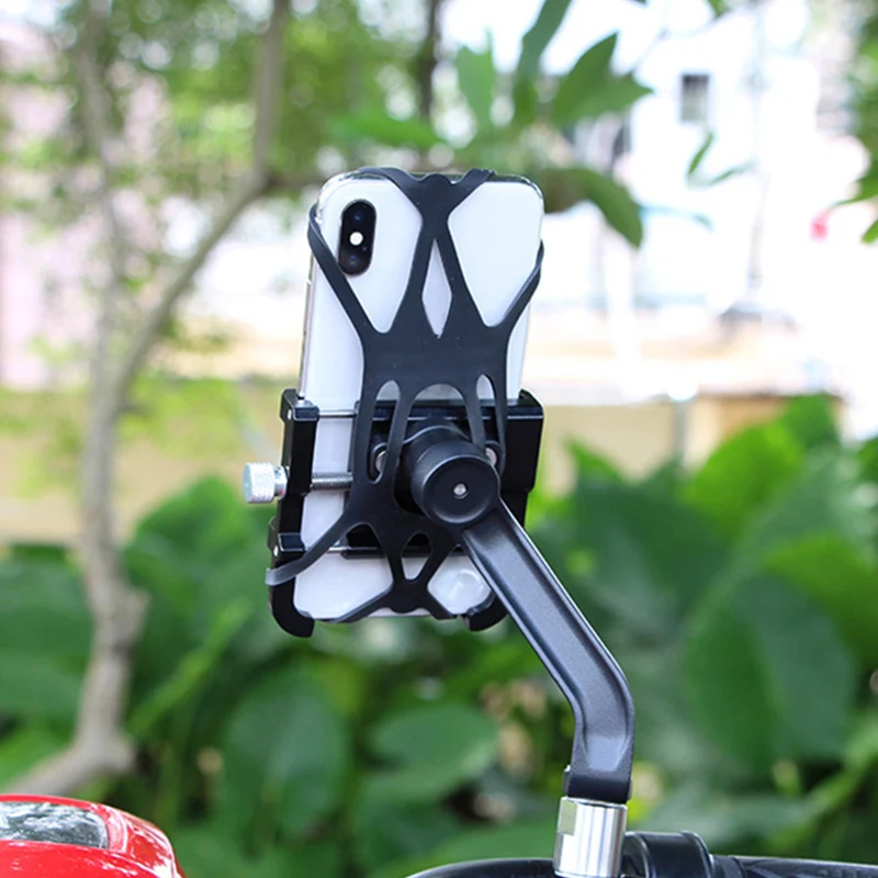 

Aluminum Alloy Mobile Phone Bracket Motorcycle Electric Car Road Bike Mobile Phone Bracket Charging Treasure Bracket