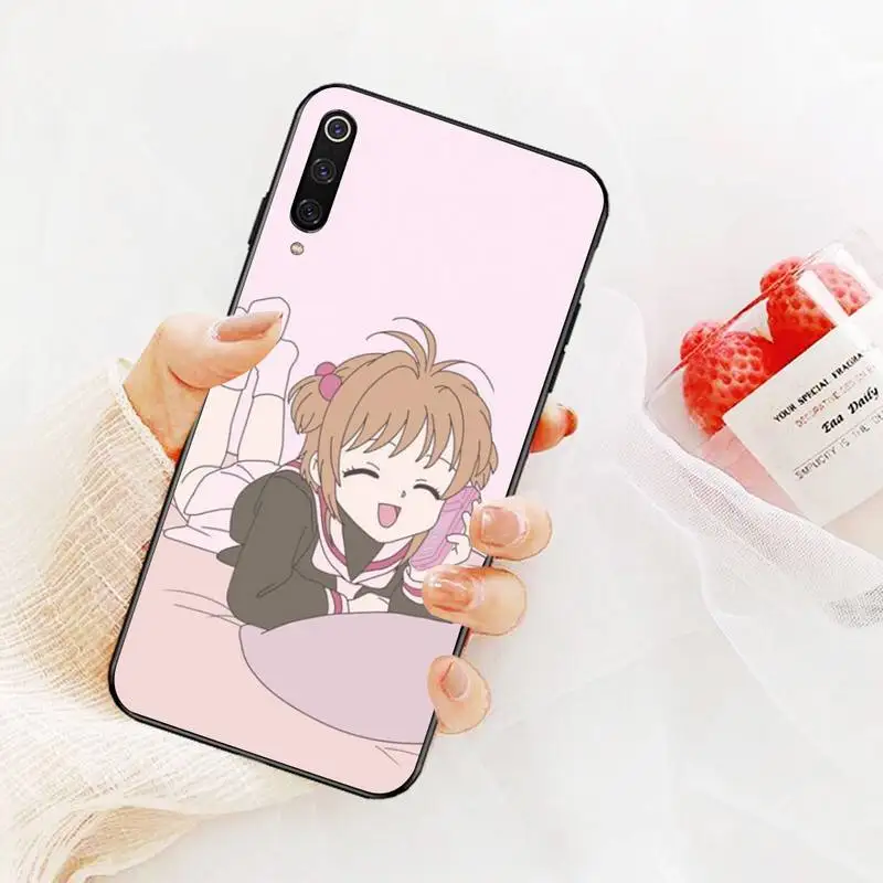 Мягкий чехол для телефона PENGHUWAN magic girl sakura с пользовательским фото Xiaomi Mi9 9SE 8SE Pocophone