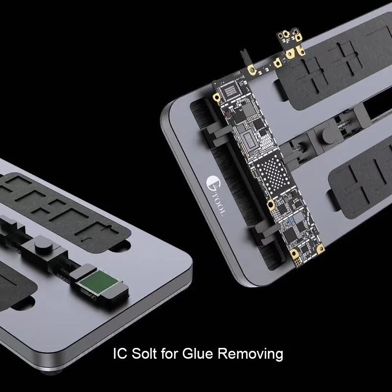 GTOOL универсальная материнская плата приспособление Ультра качество из металла, pcb держатель для iPhone Android IC чип NAND PCIE ремонтный зажим