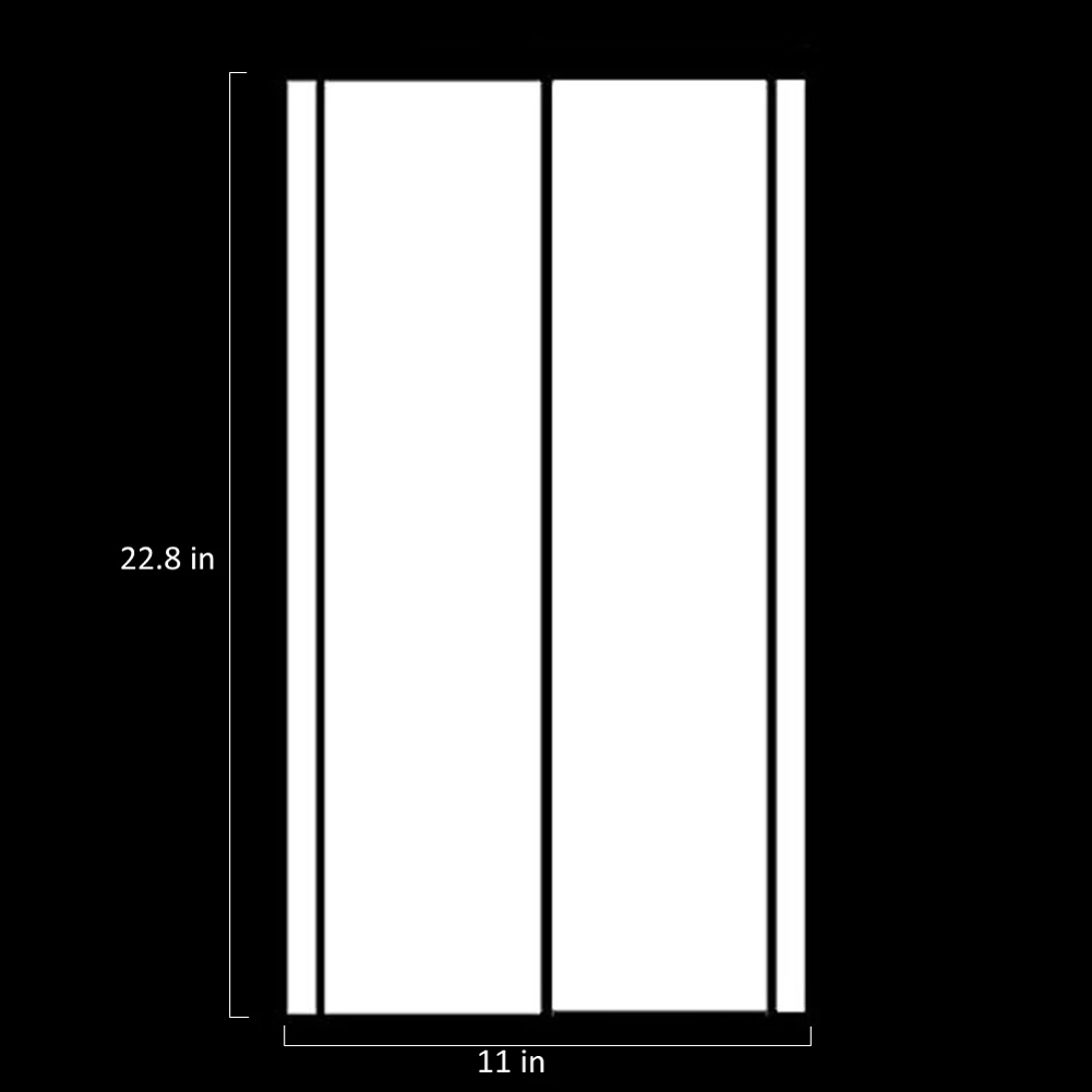 Универсальные автомобильные наклейки на крыло полосатые полностью тело
