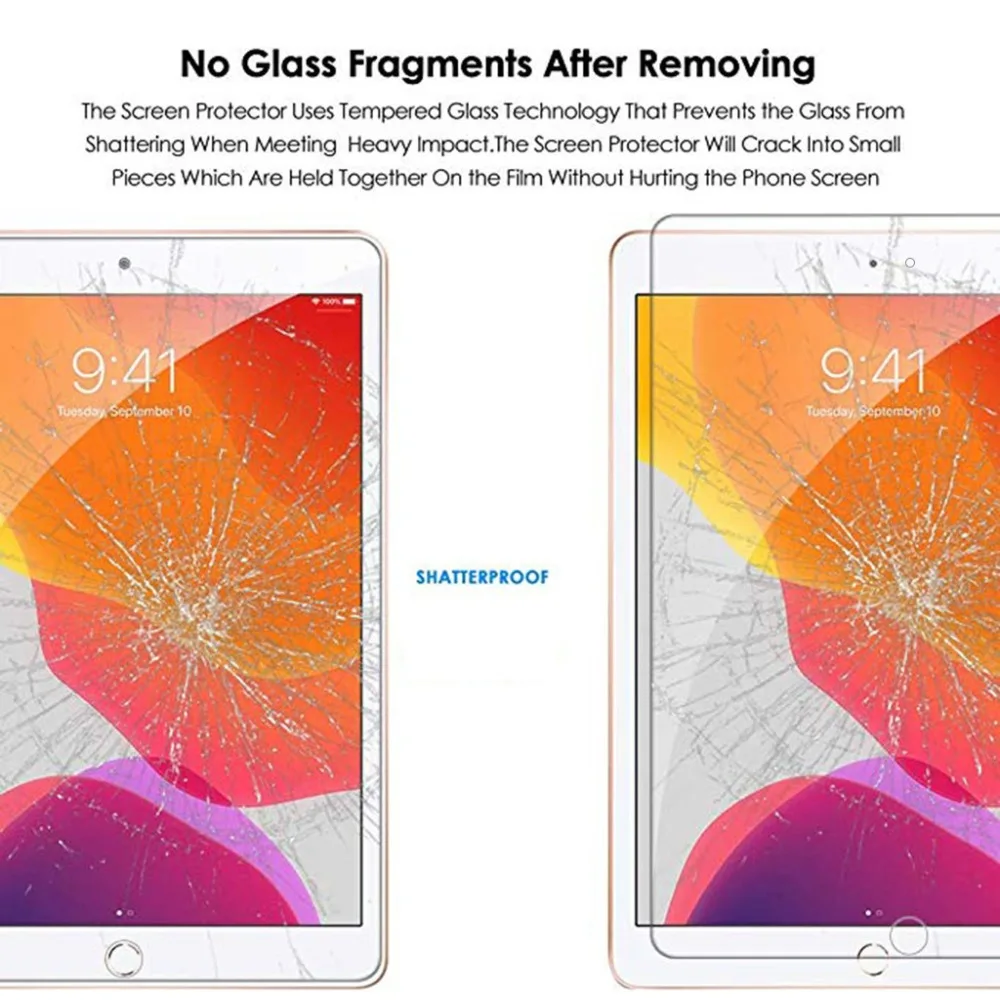 Закаленное стекло для iPad 10,2 Защитная пленка для экрана для Apple iPad 7 7-го поколения 10,2 дюймов