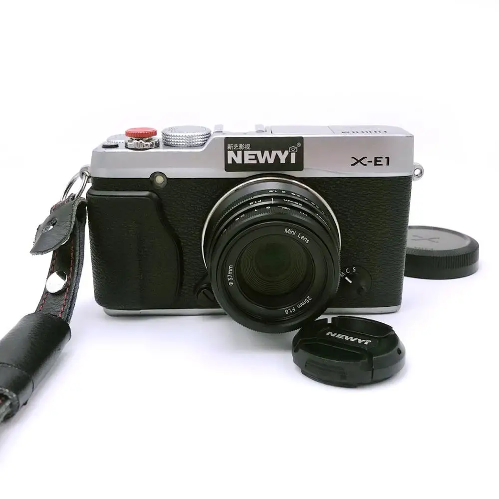Newyi Fujifilm X FX mount 25 мм F1.8 Mini металлический объектив для фотографий - купить по