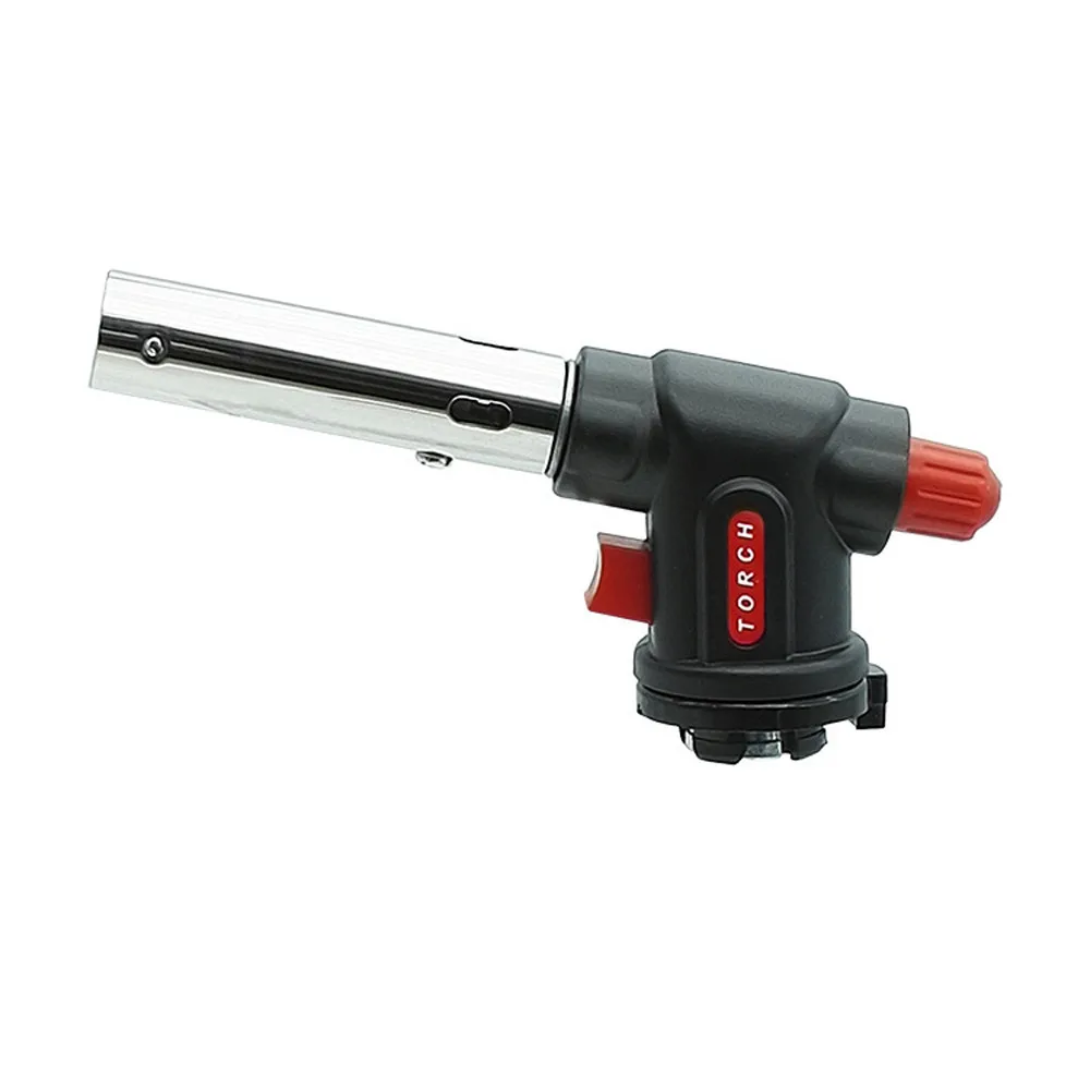 Portable Gas Torch Camping Flame Gun Blowtorch Cooking Soldering AutoIgnition gas-Burner Lighter Heating Welding gas burner | Спорт и