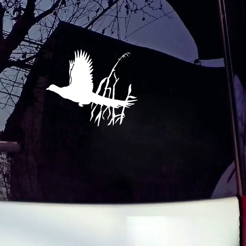 Интересные птицы охота винил для Авто/бампер/окно виниловая наклейка наклейки DIY
