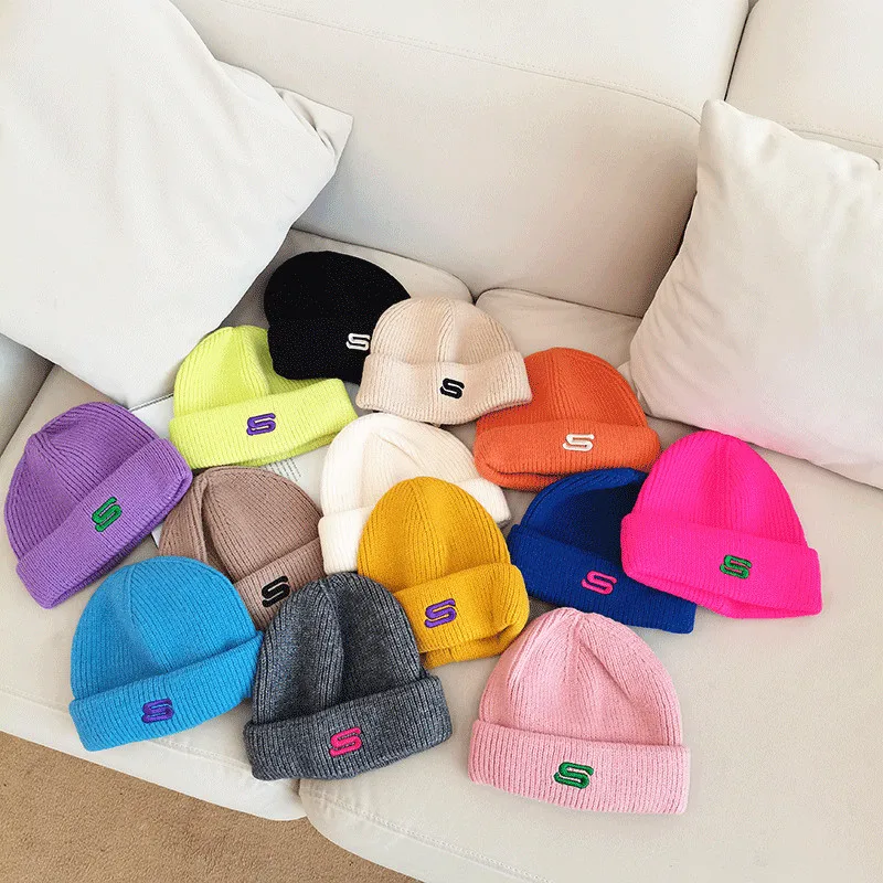 

Женские стильные женские повседневные облегающие шапки, шапочки с надписью, облегающие шапочки в виде дыни, шапочки, шапочки