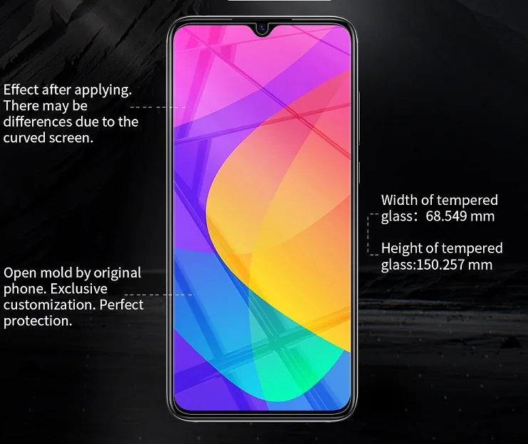 Для Xiaomi Mi CC9E CC9 9E A3 стекло NILLKIN Amazing 9H Защита экрана для 9 Lite закаленное | Мобильные