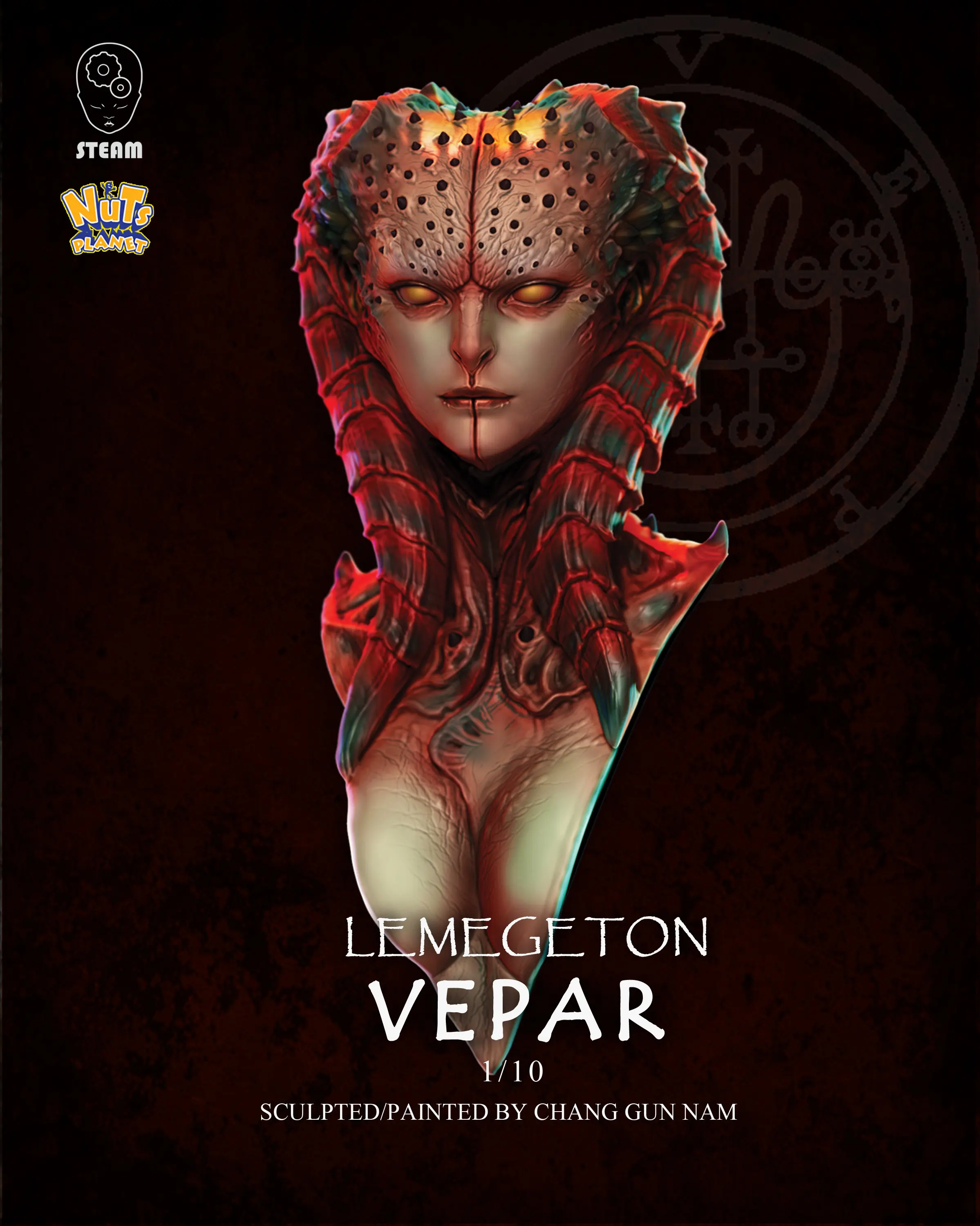 [Loong Way миниатюры] орехи планеты Lemegeton VEPAR бюст | Игрушки и хобби
