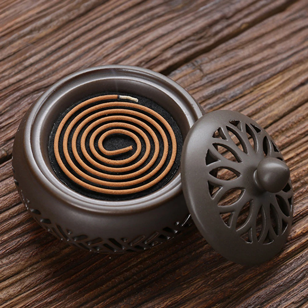 Керамический держатель для благовоний палочка горелки конусная катушка лоток