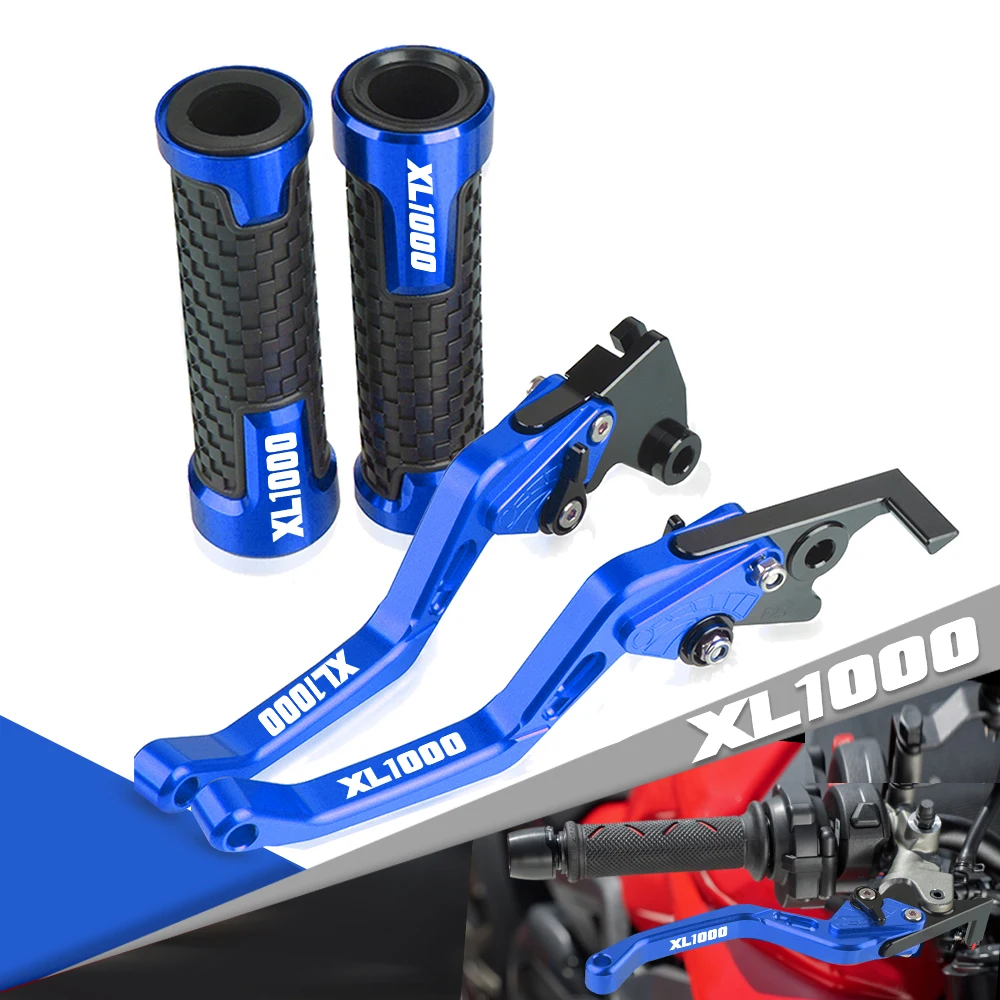 

For HONDA XL1000V XL 1000 V VARADERO 1999-2013 2012 Motorcycle CNC Aluminum Adjustable Brake Clutch Levers handlebar handle Bar