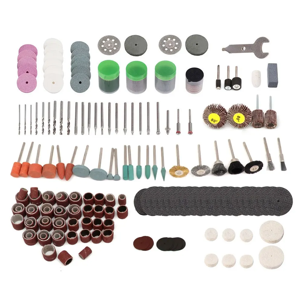 

286pcs Mini Electric Drill Multi Rotary Tool Accessories Set Grinding Polishing Rotating Polishing Kits For Dremel Accessory