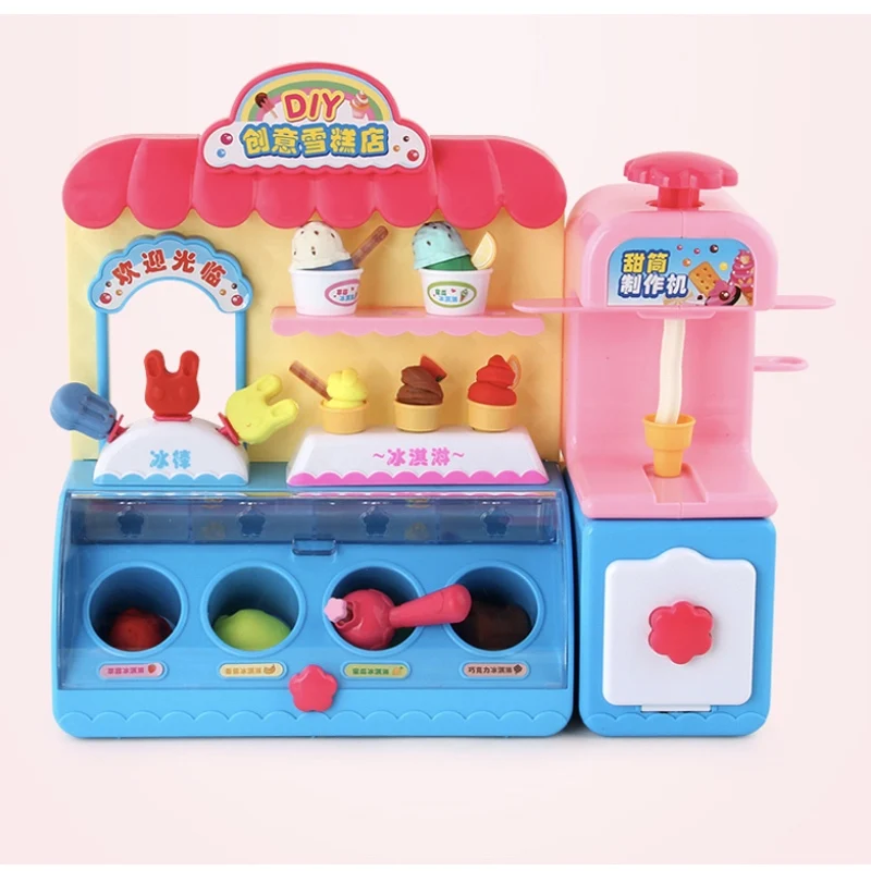 Необычная зернистая глина для мороженого нетоксичные игрушки детей мальчиков и