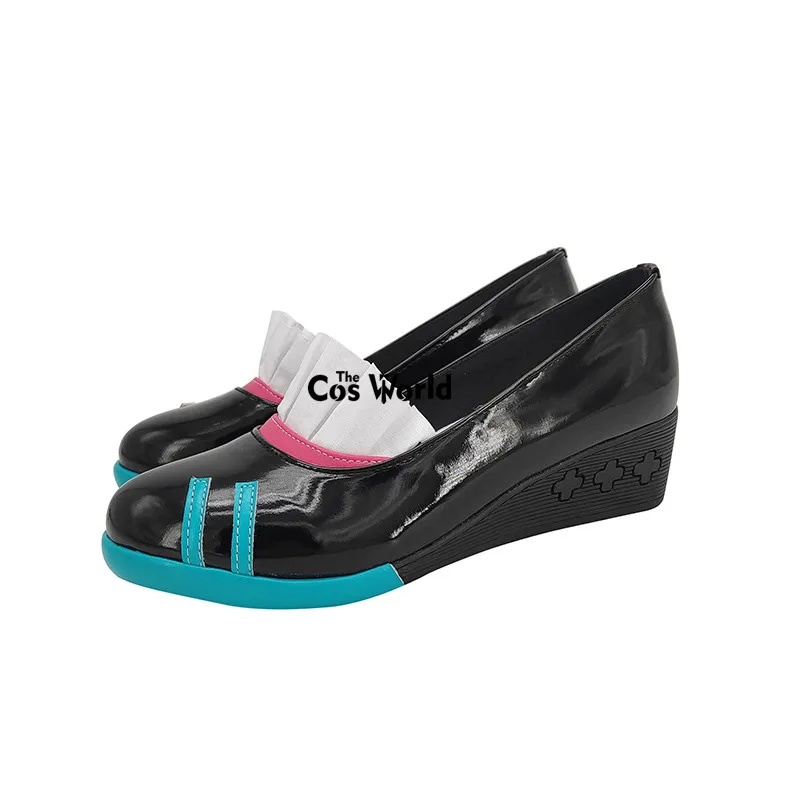 Туфли Miku шоколадная горничная аниме для косплея по индивидуальному заказу на