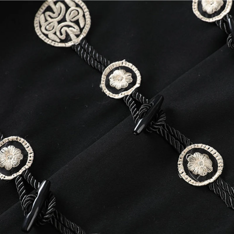 

Luxury Military Army long Coat British Style Designer Work Business Blends Outwear Winter embroidery Women Coats size S M L