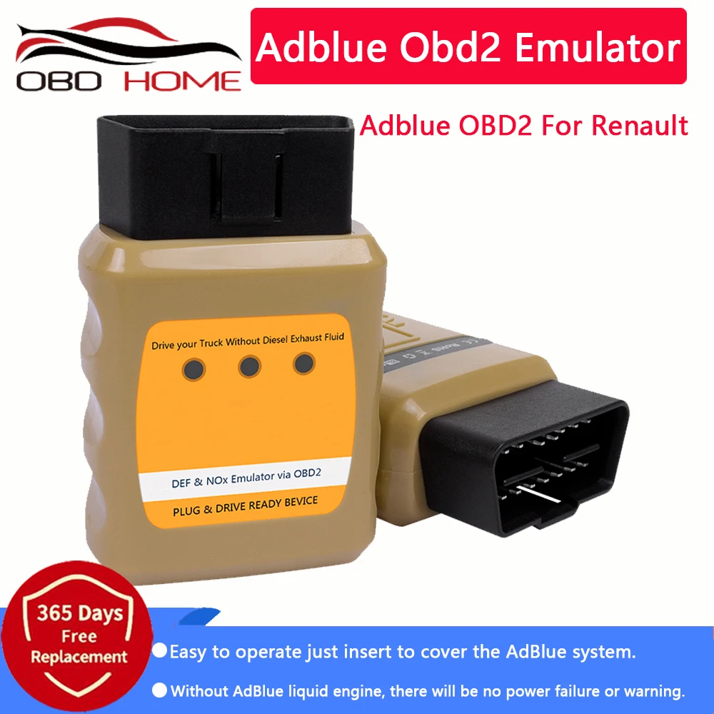 

AdBlueOBD2 NOX adblueэмулятор для Renault, Benz, Daf, Iveco, Ford, Scania, MAN, V-olvo EURO 4/5/6, разъем OBD2
