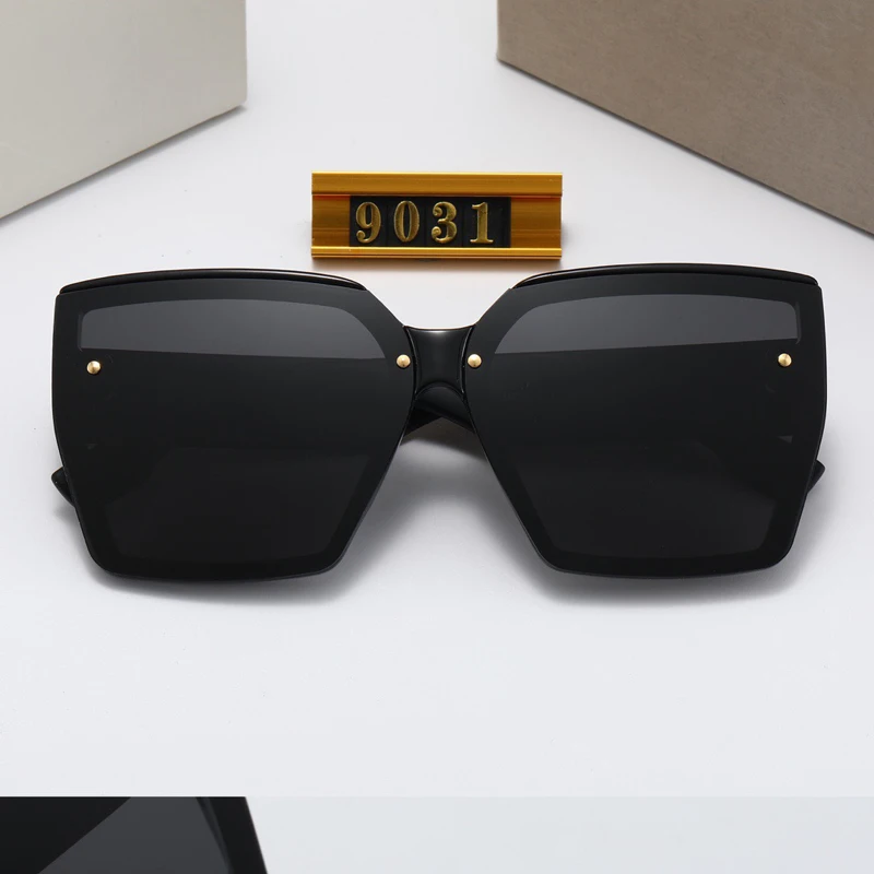 

2021 New Fashion Oversized Women Sunglasses Brand Designer Female Big Frame Gradient Sun Glasses UV400