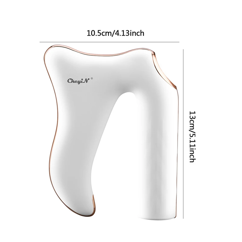 

Microcurrent Guasha Board Warm Body Massager Muscle Relaxation Scraping Plate V Face Chin Slimming Skin Lifting Beauty Device 31