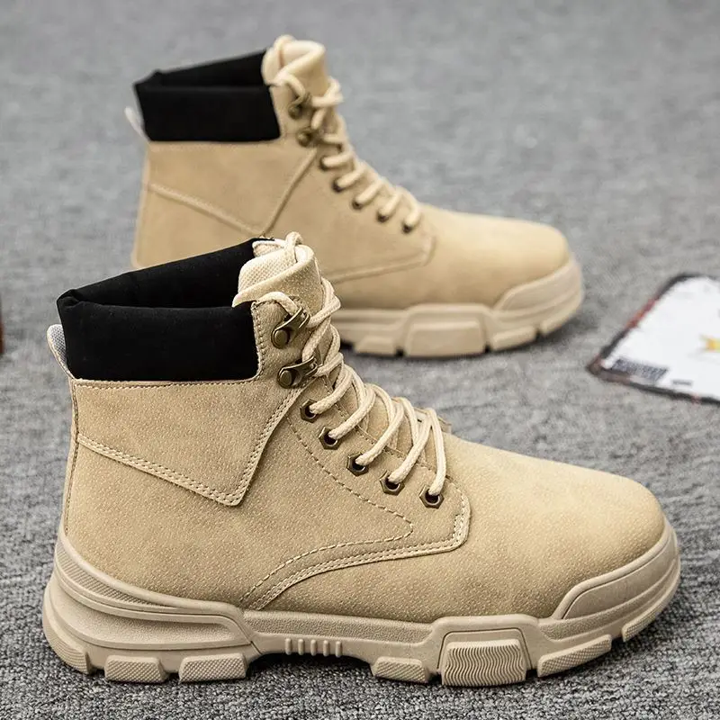 

Woman Boots Sneakers Winter High Winter Shoes Men's Casual Platform Goth Snow Boots Plus Fleece Basketball Sports Couple Shoes