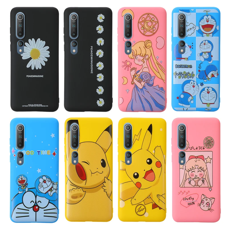Милый мультяшный чехол Doraemon с роботом и котом для телефона Xiaomi 9 SE CC9 10 6 Note6 7 K20 PRO