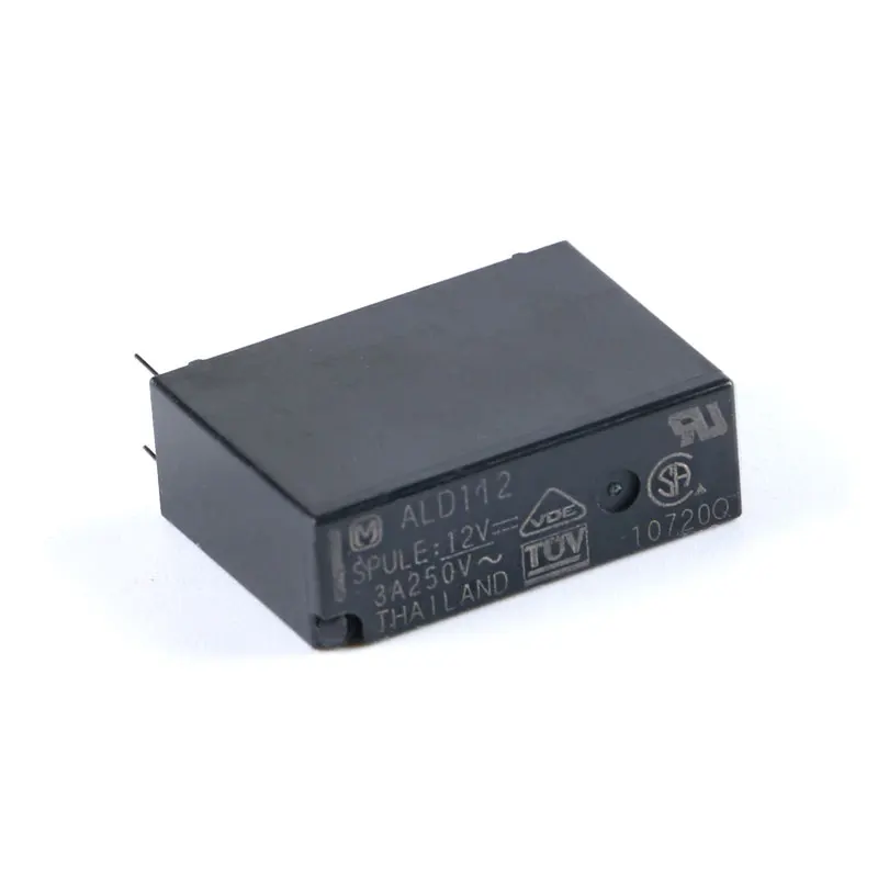 5 шт. реле 5A ALDP105 ALDP112 ALDP124 5В 12В 24В 5А 250 В 4PIN группа нормально открытых ALD112 12 3A|Реле| |